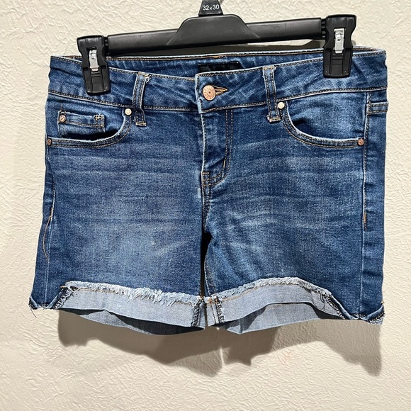Celebrity Pink Pants - Celebrity Pink Dark Blue Jean Shorts